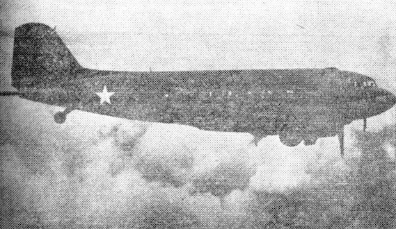 'Дакота-3'. Утром 28 декабря 1948 года воздушно-десантный транспортный самолет NC-16002 типа 'Дакота-3', передал сообщение, что находится в 50 милях от Майами, и запросил разрешение на посадку. Он не прибыл на аэродром, и найти его не удалось